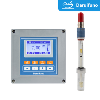 5 Points Multi-Slope Calibration And Differential Signal Solution Ground Analog PH/ ORP Controller For Power Plant